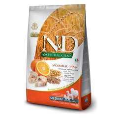 N-D Düşük Tahilli Morina Balikli Portakalli Medium Maxi Adult 2,5 Kg