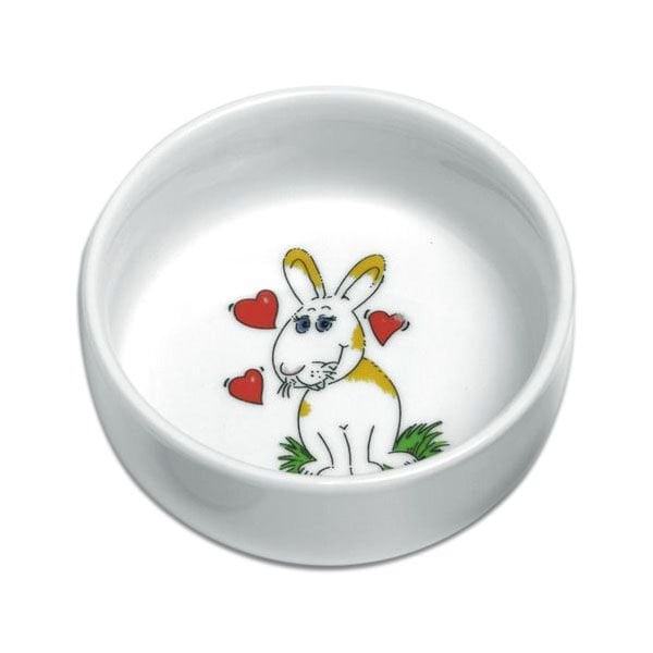 Karlie Seramik Tavşan Mama Kabı 300 ml