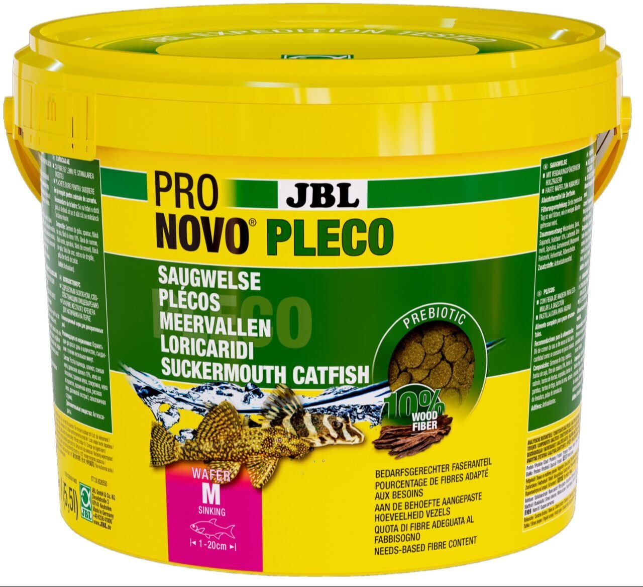 Jbl Pronovo Pleco Wafer M 5,5 Litre