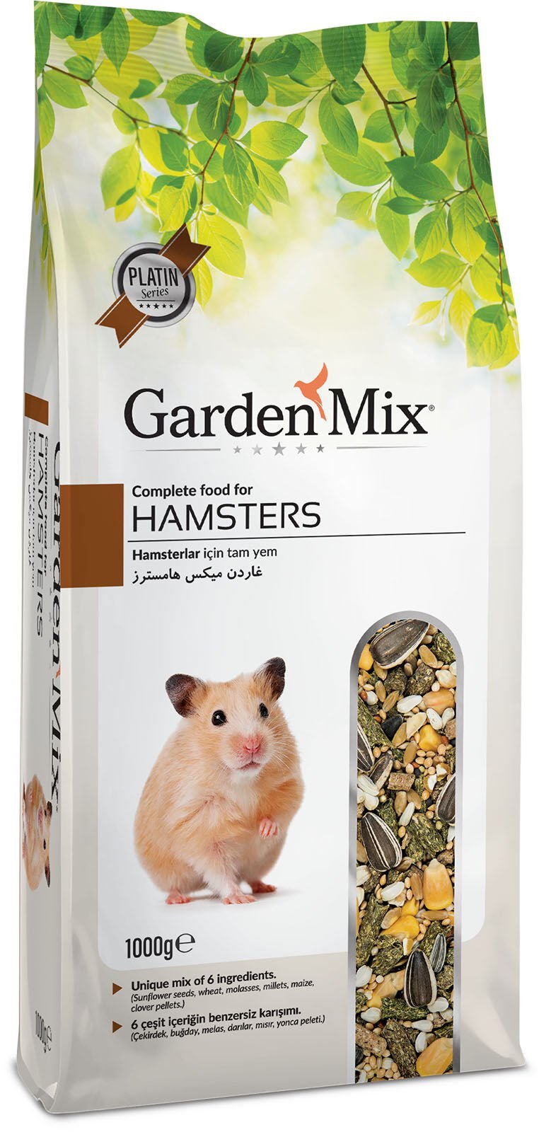 Gardenmix Platin Hamster Yemi 1 Kg