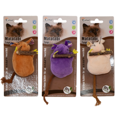 Eastland Matatabili Peluş Fare 9,5 cm Kedi Oyuncağı