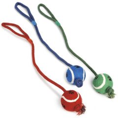 Beeztees İpli Tenis Topu Köpek Oyuncağı 60 cm