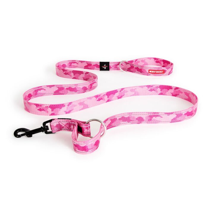Ezydog Leashes Vario 4 Pink Camo 180 cm Köpek Gezdirme Tasması