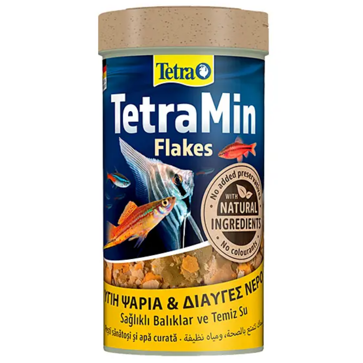 Balık Yemi TetraMin Flakes Pul Yem 250 ml 52 Gr