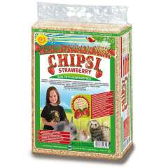 Chipsi Çilek Kokulu Hijyenik Kemirgen Talaşı 60 L