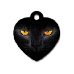 Dalis Pet Tag - Kedi Gözü Kalp Kedi Köpek Künyesi Large