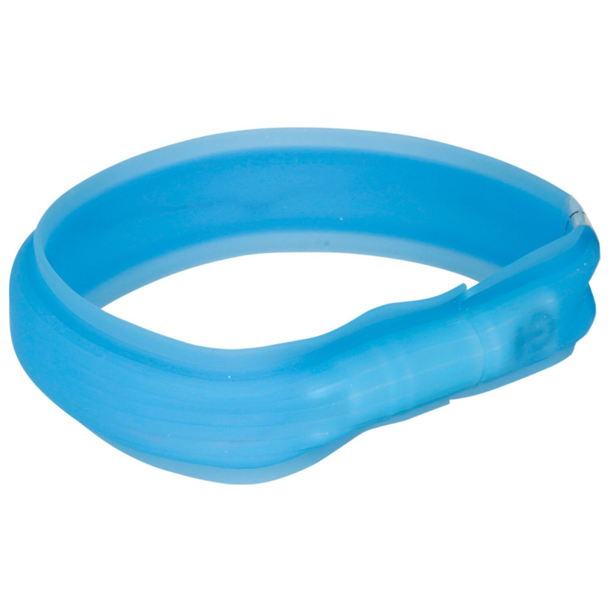 Trixie Işıklı Köpek Boyun Tasması L - XL Mavi- 18 Mm - 70 Cm