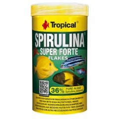 Tropical Spirulina Super Forte Flake Spirulinalı Balık Yemi 1000 Ml 200 Gr
