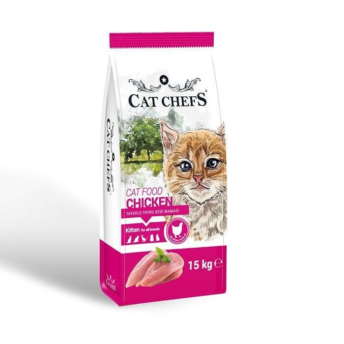 Cat Chefs 15 Kg Tavuklu Yavru Kedi Maması