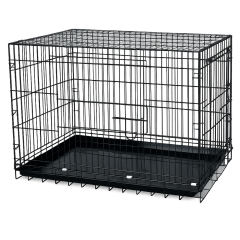 Dayang 044 Katlanabilir Köpek Kafesi Siyah 108 x 69 x 77,5 Cm