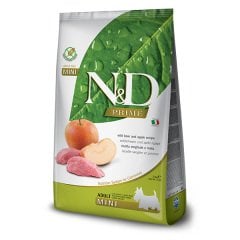 N-D Tahilsiz Yaban Domuzlu Elmali Mini Irk Yetişkin Köpek Mamasi 2,5 Kg
