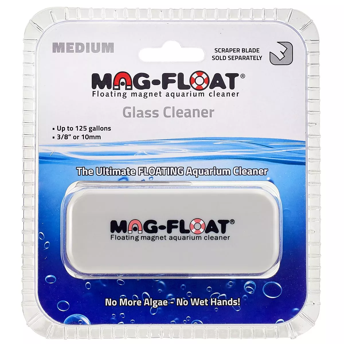 Mag Float 125 Medium Glass Aquarium Cleaner