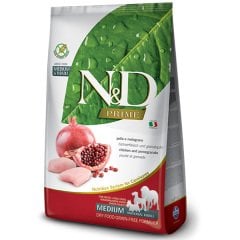 N-D Tahilsiz Tavuklu Narli Medium Maxi Adult 12 Kg