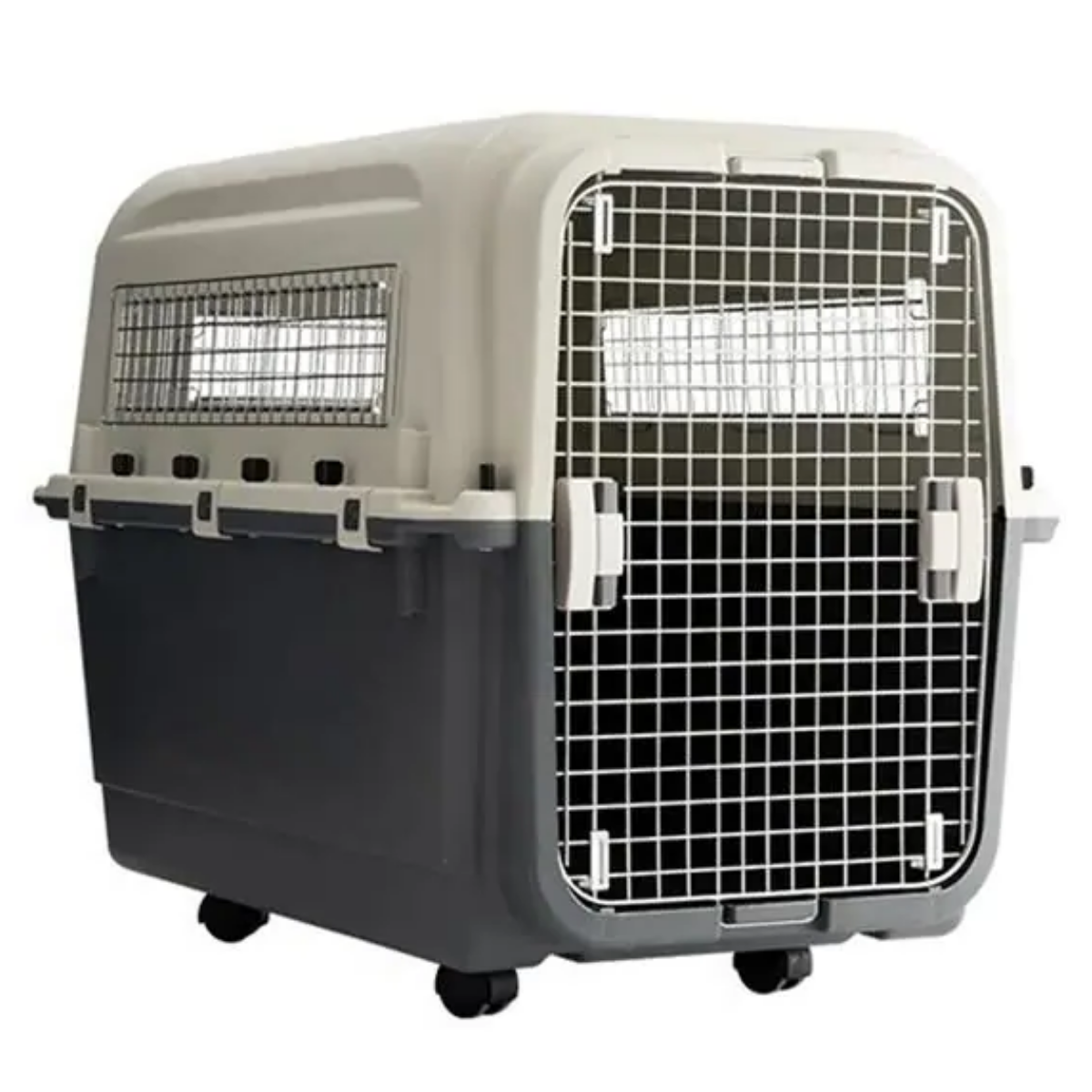Pakeway IATA Tekerlekli Köpek Taşıma Kafesi No:7 120 x 94 x 80h Cm