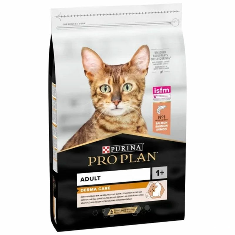Proplan Derma Care Somonlu Tüy Yumağı Önleyici 10 Kg Yetişkin Kedi Maması