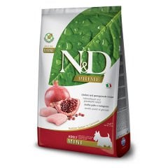 N-D Tahilsiz Tavuklu Narli Mini Irk Yetişkin Köpek Mamasi 2,5 Kg