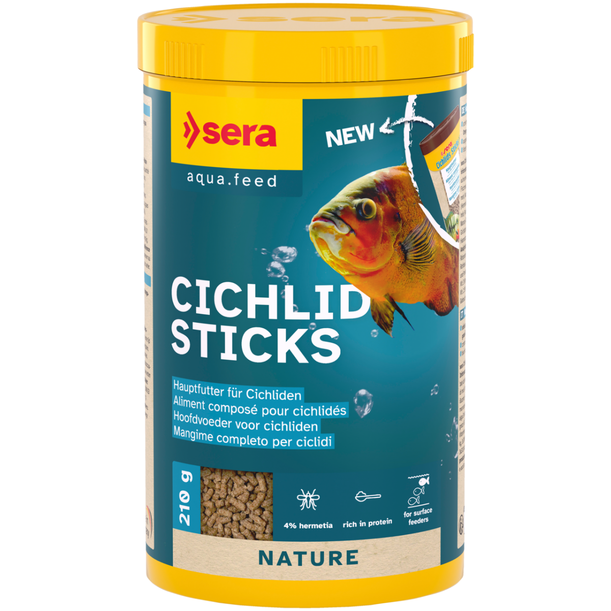 Sera Cichlids Sticks Nature 1000 ml / 210 gr