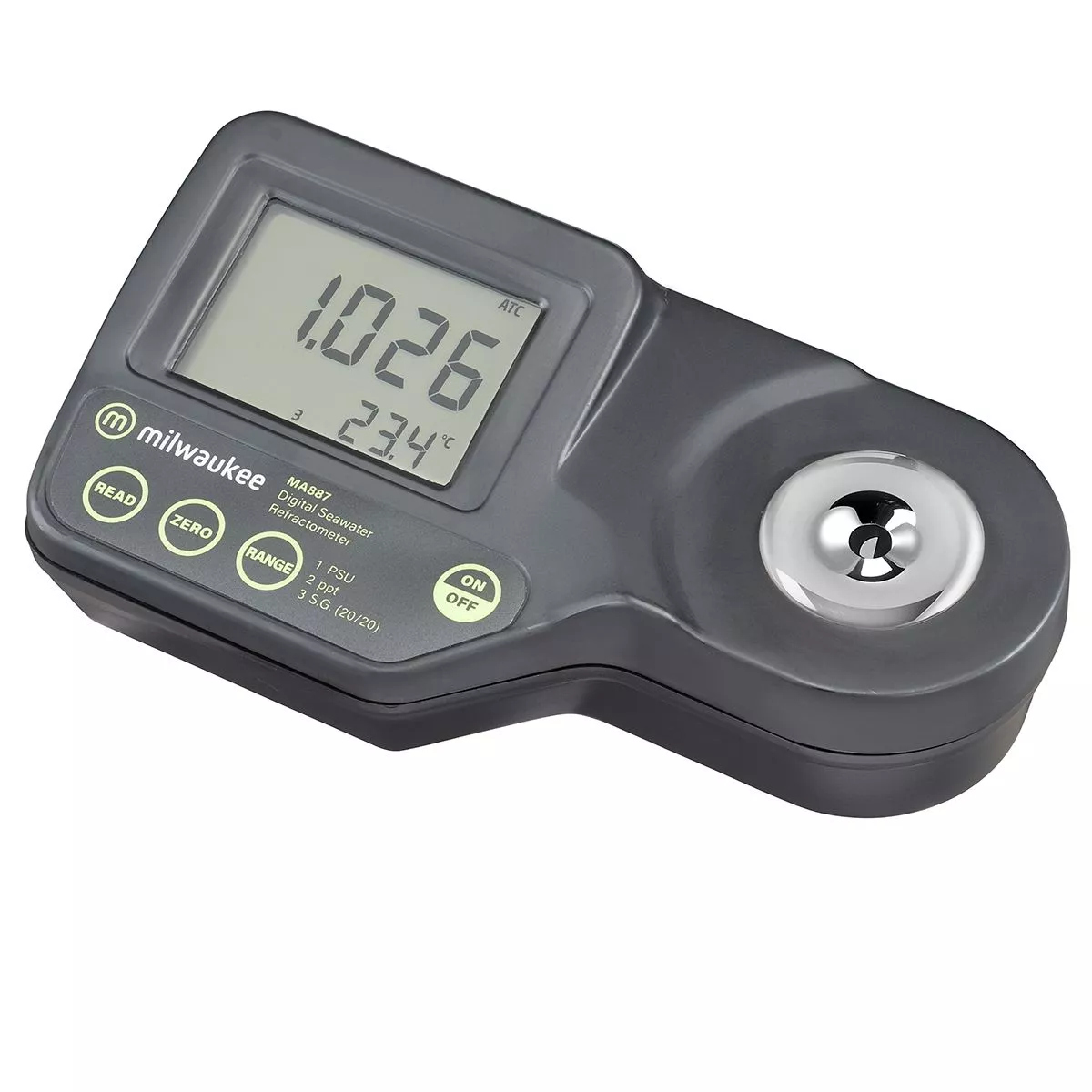 Milwaukee Instruments MA887 Digital Seawater Refractometer