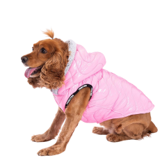 PawStar Pembe Light Wave Küçük Irk Yelek Medium
