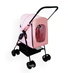Zampa Showtime Köpek Arabası Pembe 42 x 69.5 x 88cm