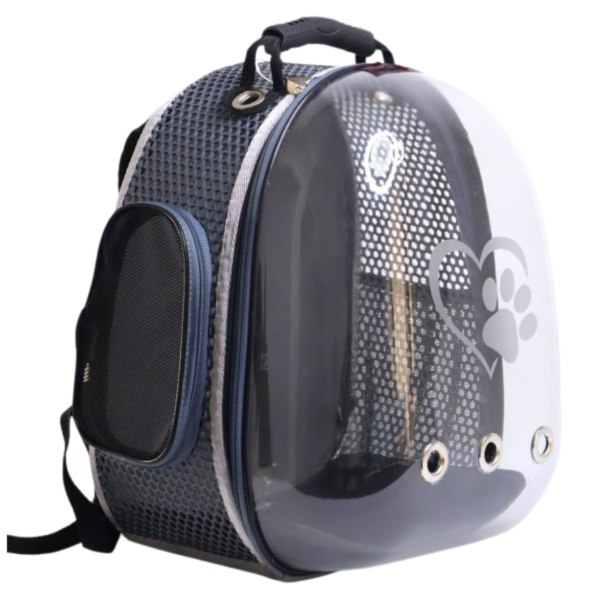 Migno Nexus Astronot Kedi Köpek Taşıma Çantası - Gri 44 x 34 x 32 cm