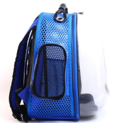 Migno Nexus Astronot Kedi Köpek Taşıma Çantası - Mavi 44 x 34 x 32 cm