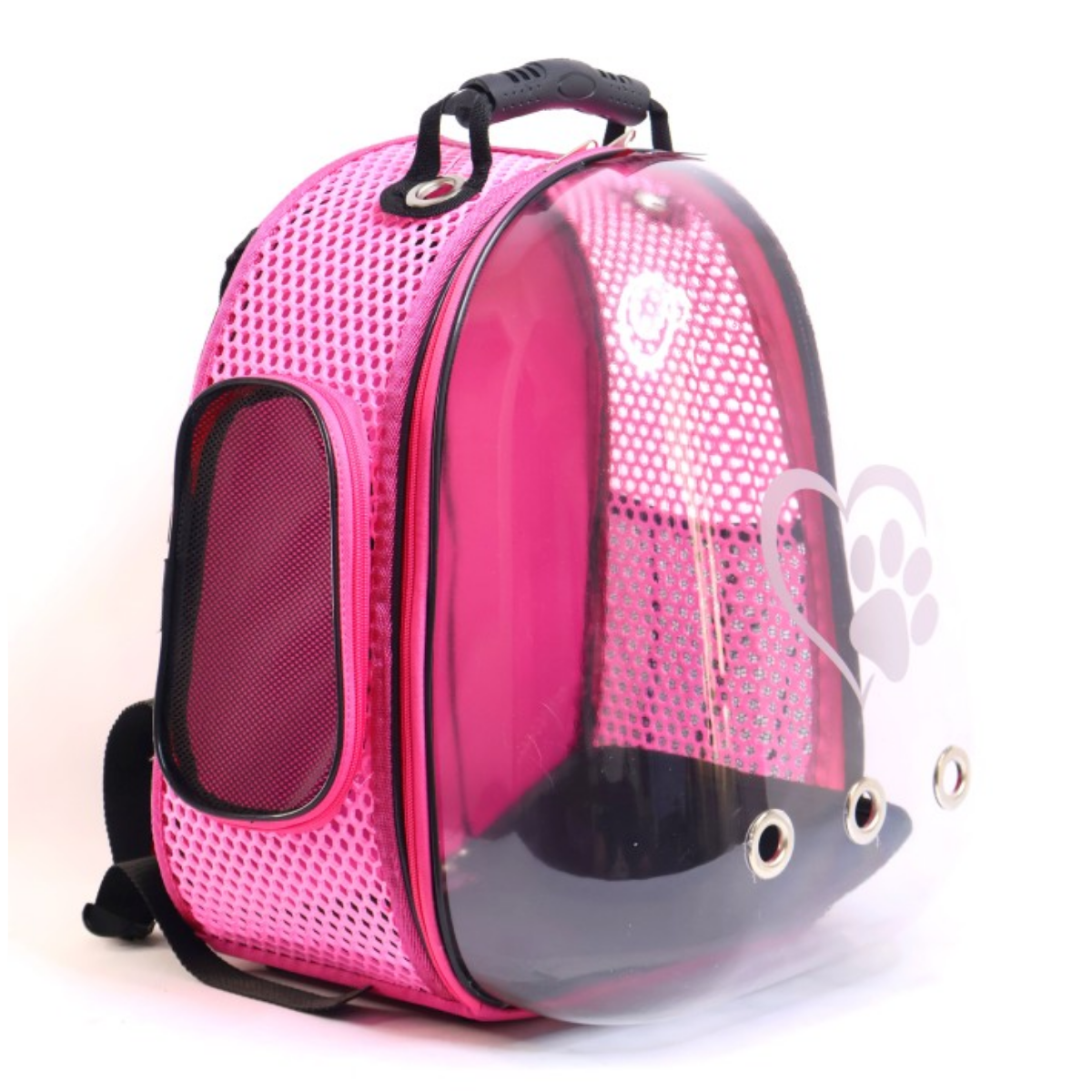 Migno Nexus Astronot Kedi Köpek Taşıma Çantası - Pembe 44 x 34 x 32 cm