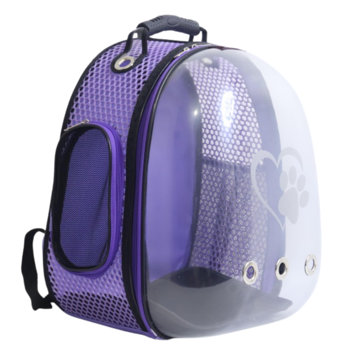 Migno Nexus Astronot Kedi Köpek Taşıma Çantası - Mor 44 x 34 x 32 cm