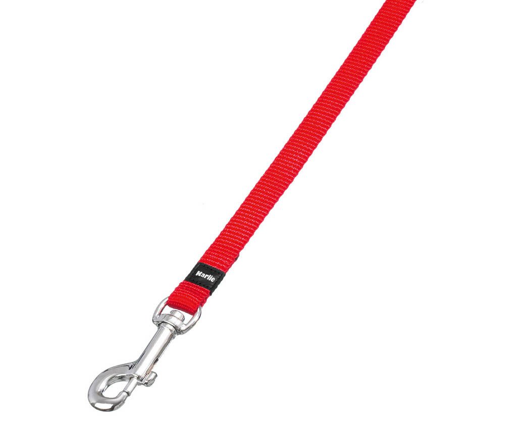 Karlie Kırmızı Uzatma Tasması L/XL 100 Cm - 25 Mm