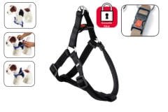 Karlie Siyah Kilitli Göğüs Tasması M 40-70  Cm