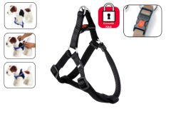 Karlie Siyah Kilitli Göğüs Tasması M 40-70  Cm