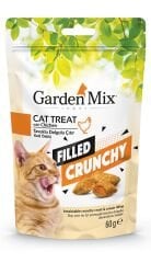 Gardenmix Tavuklu İçi Dolgulu Crunchy Kedi Ödülü 60 gr