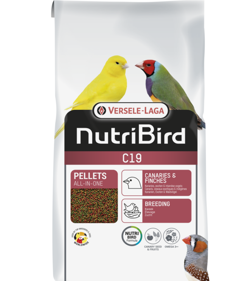 Versele Laga Nutribird C19 Kanarya ve Finch Pelet 10 Kg