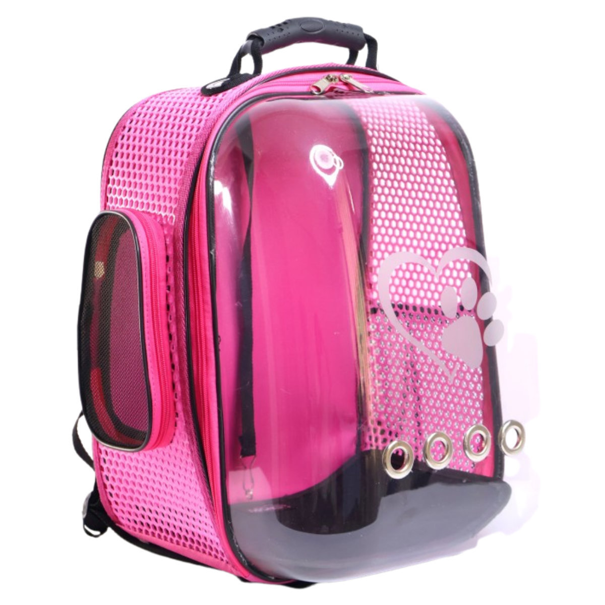 Migno Zenith Astronot Kedi Köpek Taşıma Çantası - Pembe 44 x 34 x 32 cm