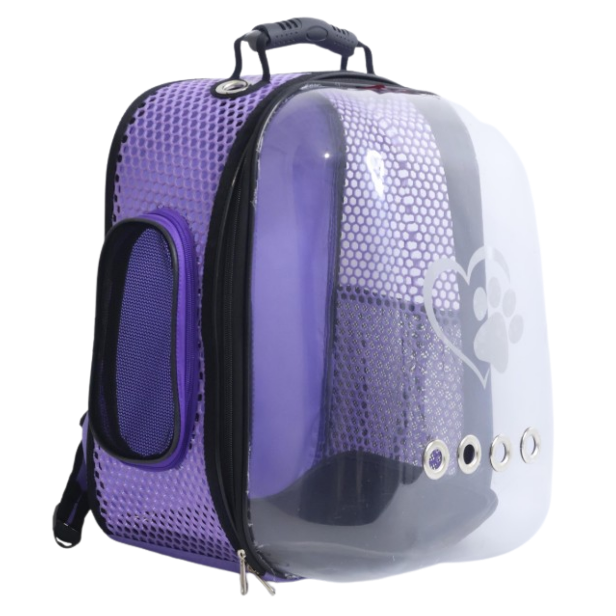 Migno Zenith Astronot Kedi Köpek Taşıma Çantası - Mor 44 x 34 x 32 cm