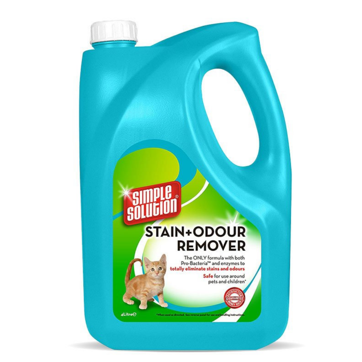 Simple Solution Kediler için Leke Ve Koku Giderici 4 L