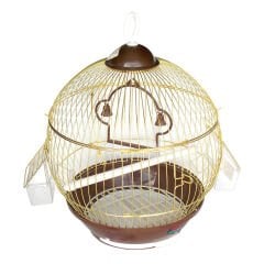 Dayang A302G Dünya Şeklinde Kuş Kafesi 29 x 35 cm
