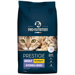 Pro Nutrition Prestige Sterilised Kısırlaştırılmış Tavuklu Kedi Maması 10 Kg