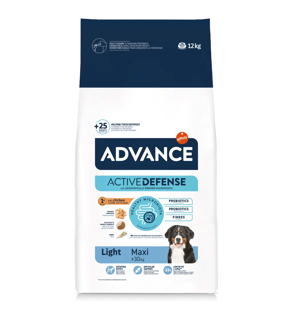 Advance Dog Maxi Light 12 kg Diyet Köpek Maması