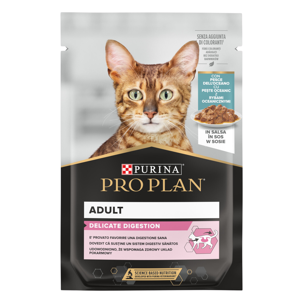 ProPlan Delicate Okyanus Balıklı Pouch Kedi Konservesi 85 Gr