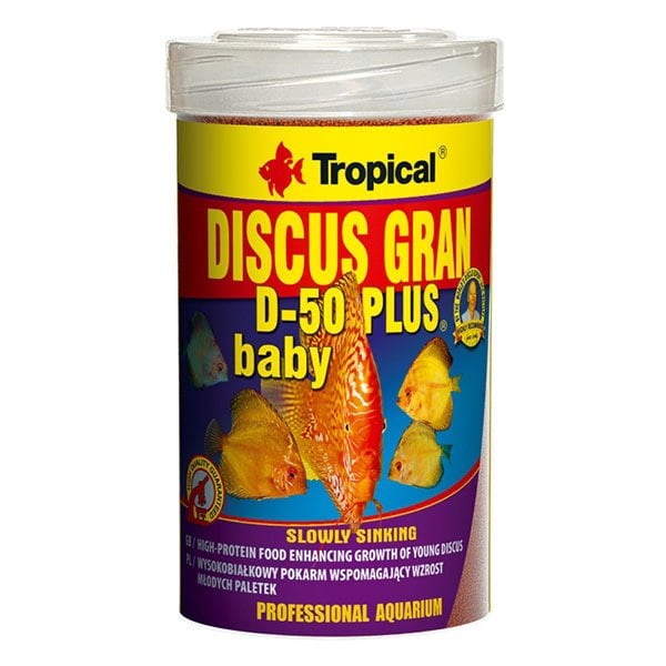 Tropical Discus Gran D-50 Plus Baby 100 Ml 52 Gr