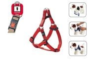 Karlie Kırmızı Kilitli Göğüs Tasması XS 20 - 35 Cm