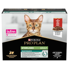 Pro Plan Pouch Sterilised Biftekli Kısır Kedi Konservesi 85gr 10lu Paket