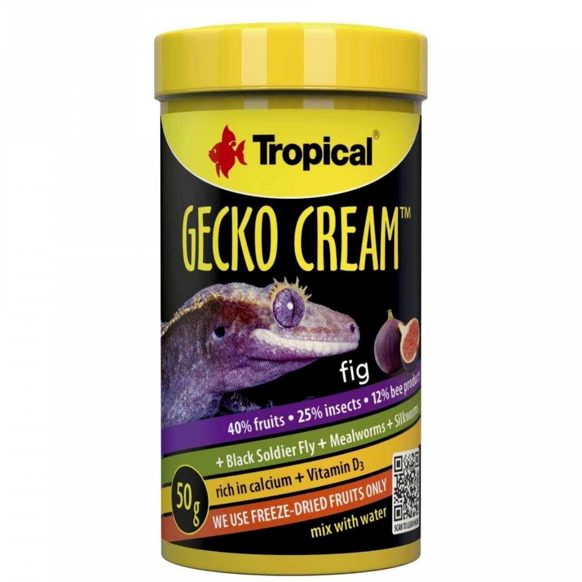 Tropical Gecko Cream Fig 100 ml 50 gr