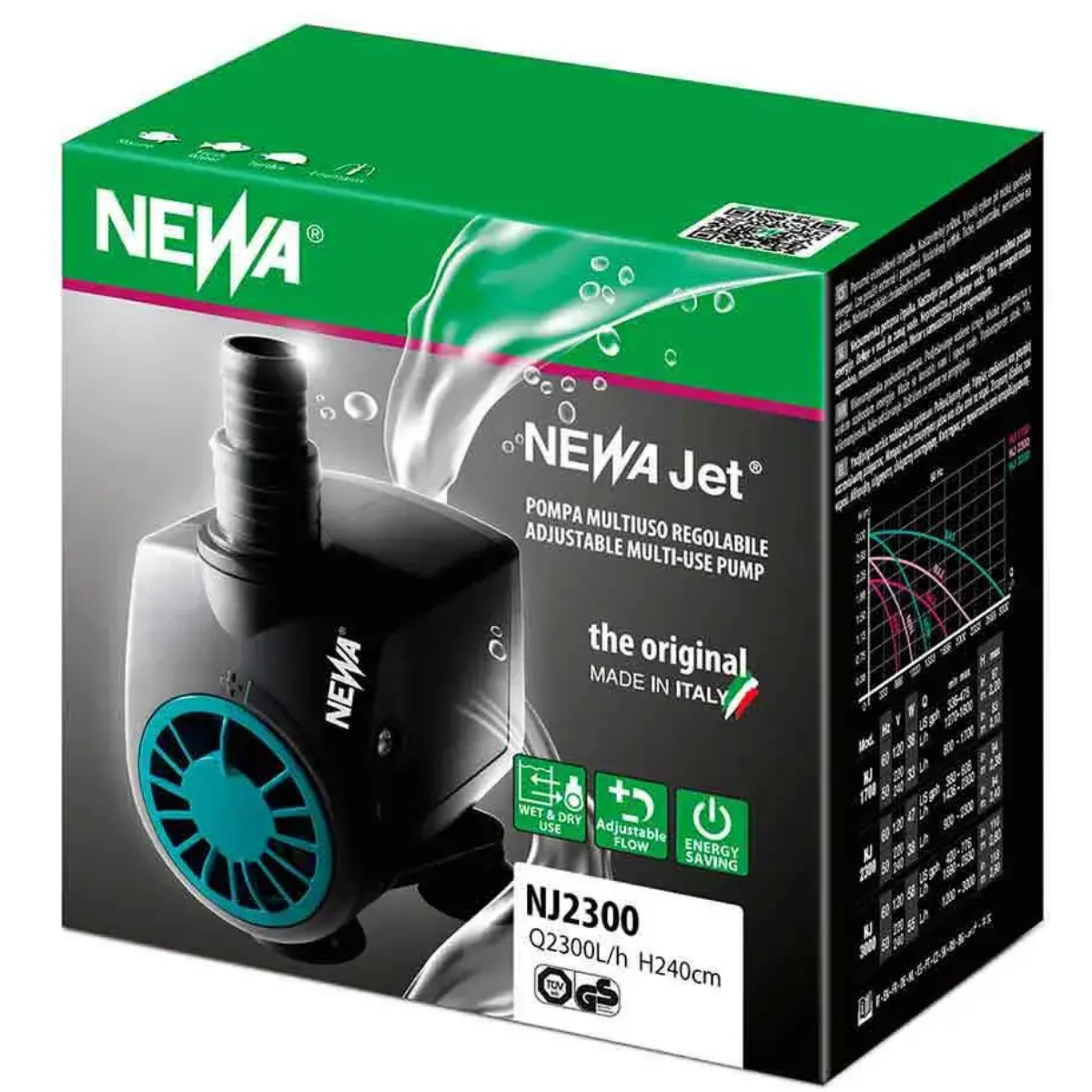 Newa Jet 2300 Akvaryum Kafa Motoru