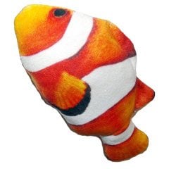 Eastland Catnip İçerikli Peluş Kedi Oyuncağı Palyaço Balığı 20 Cm