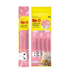 Me-O 8648-Krema Kedi Ödülü Çizgili Orkinos 4 x 15 Gr 12 Adet