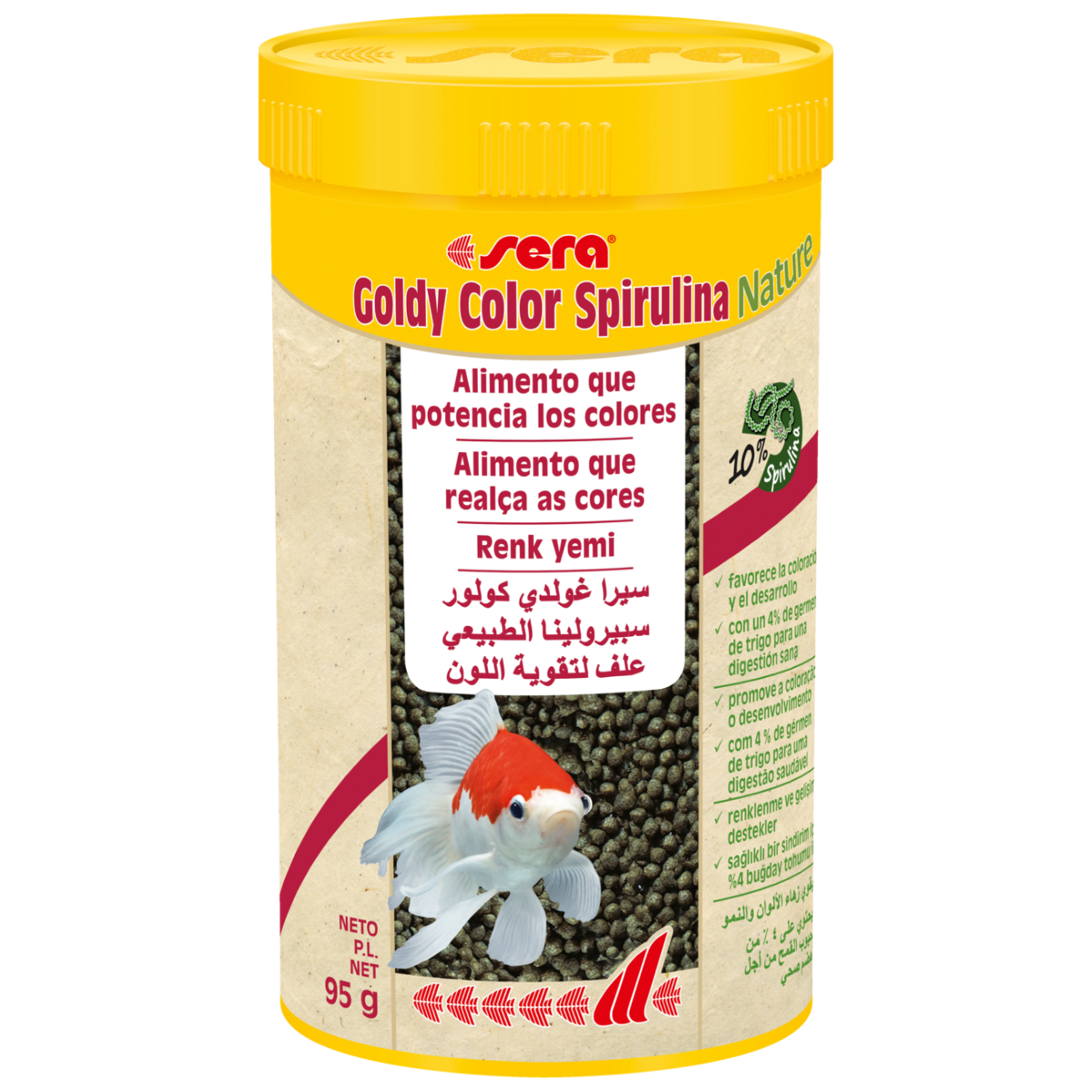 Sera Goldy Color Spirulina Nature 250 ml / 95 gr