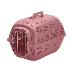 Imac Carry Sport Metal Kapılı Evcil Hayvan Taşıma Çantası Pembe 48,5 x 34 x 32 cm