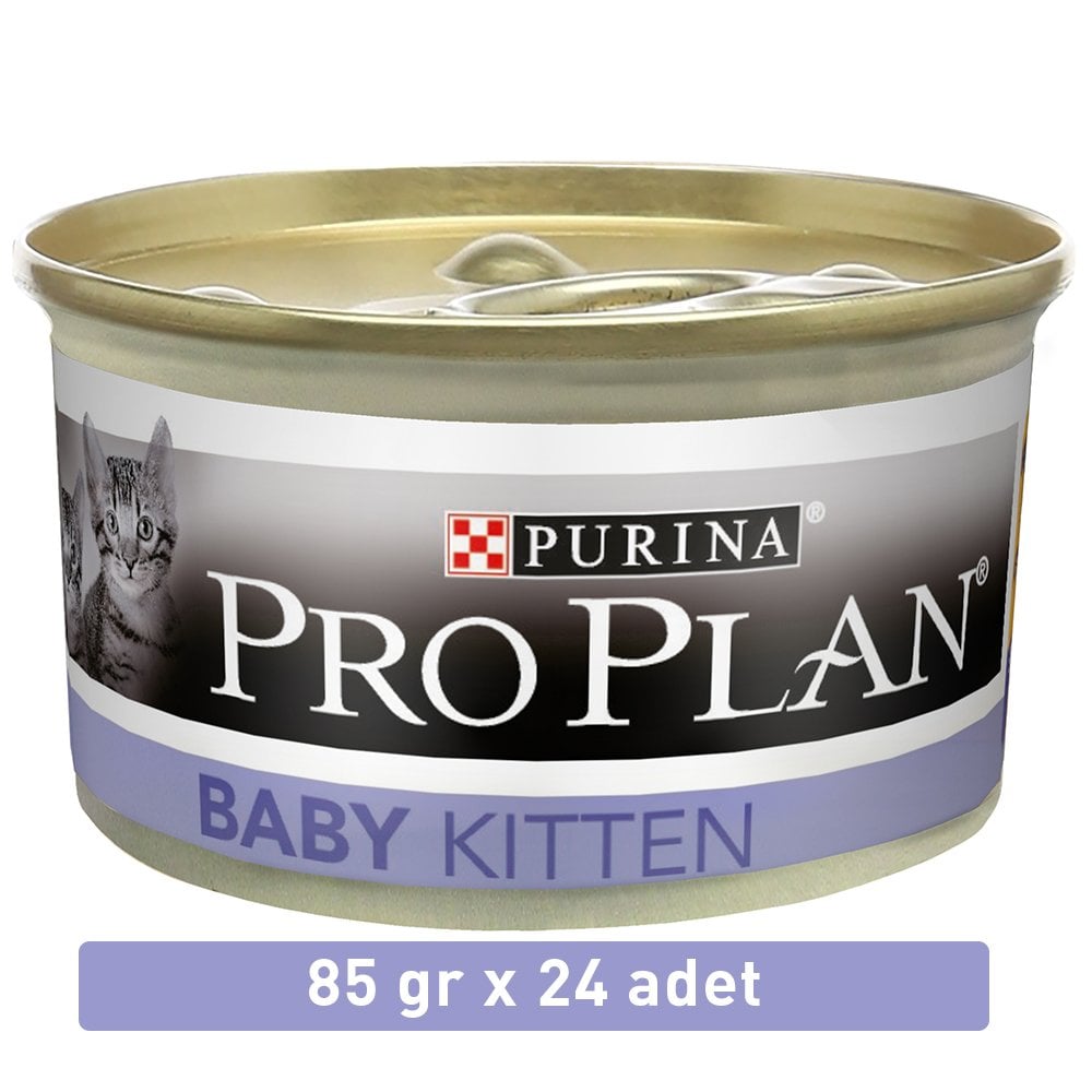 Proplan Baby Kitten Kedi Yaş Mama 85 gr x 24 adet | Evcilal